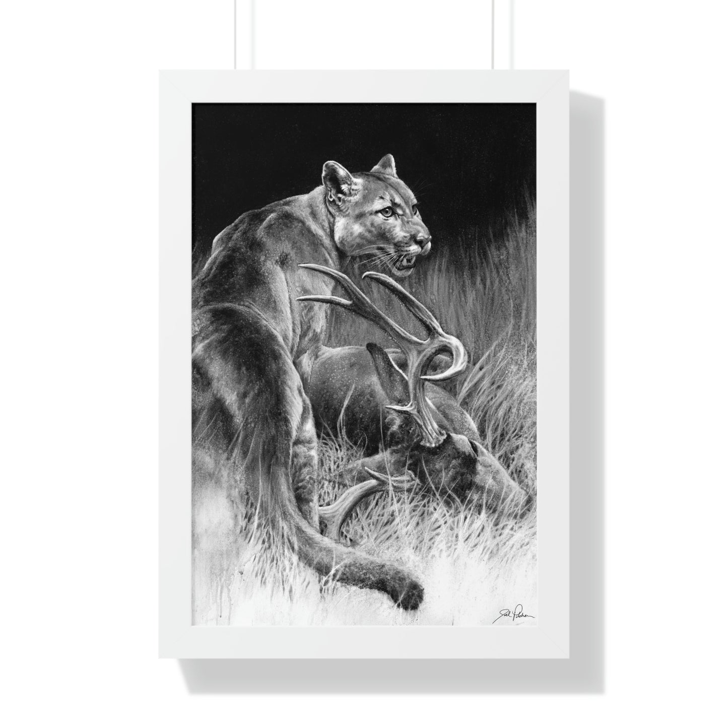 "Food Chain" Framed Paper Print