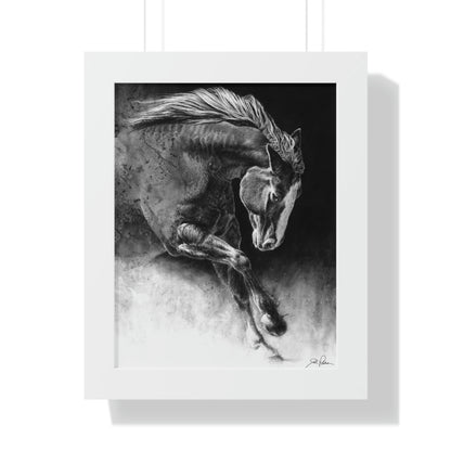 "Unbridled" Framed Paper Print