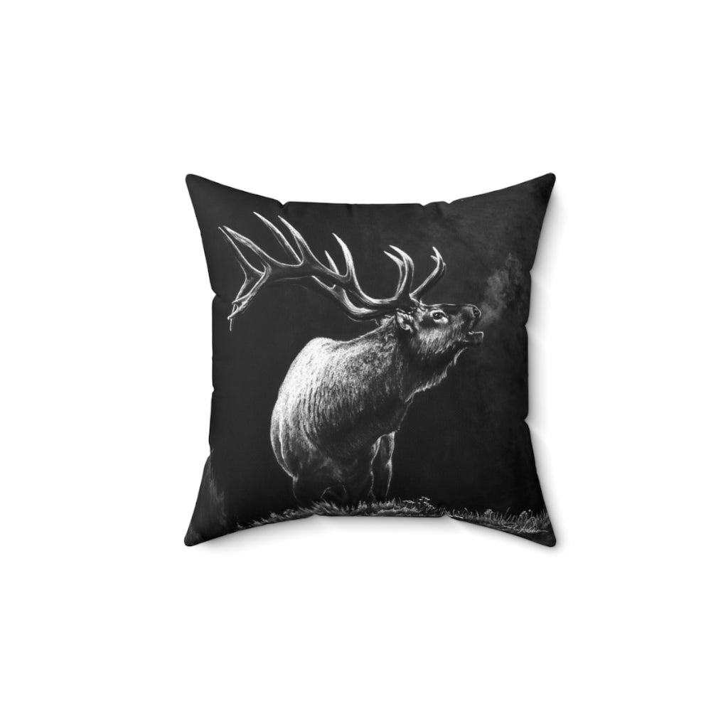 "Mountain Monarch" Square Pillow