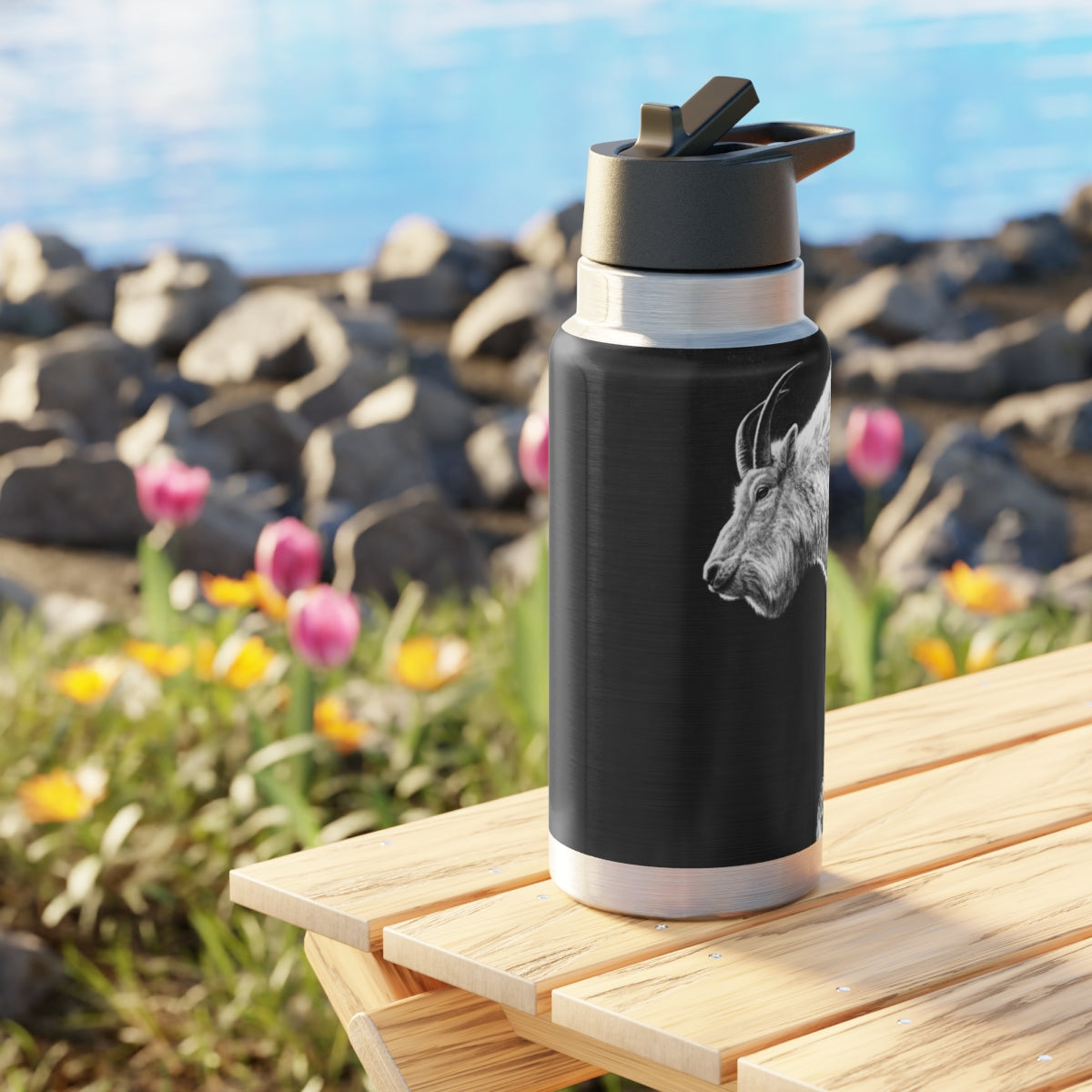 "Overwatch" 32oz Stainless Steel Bottle