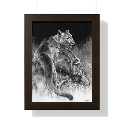 "Food Chain" Framed Paper Print