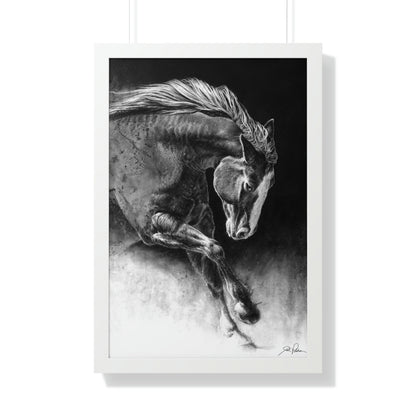 "Unbridled" Framed Paper Print