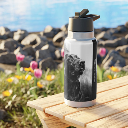 "Labrador Retriever" 32oz Stainless Steel Bottle