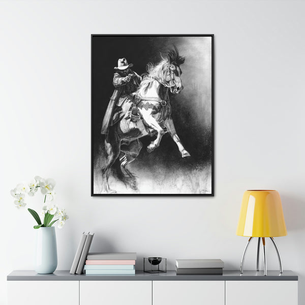 "Rough Rider" Gallery Wrapped/Framed Canvas
