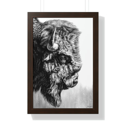 "Headstrong" Framed Paper Print