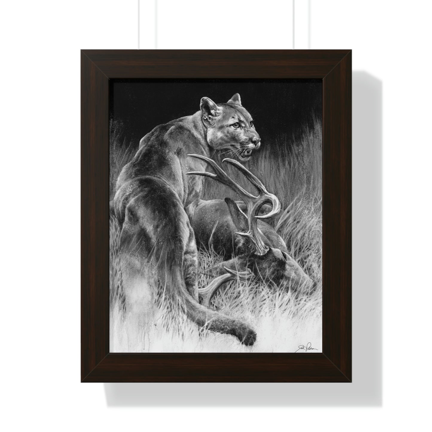 "Food Chain" Framed Paper Print