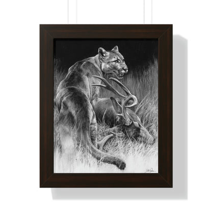 "Food Chain" Framed Paper Print