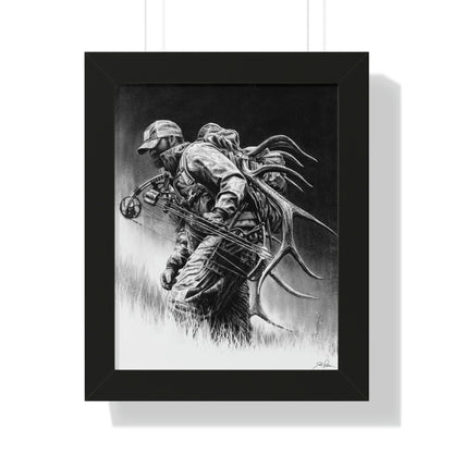 "Uphill Battle" Framed Paper Print