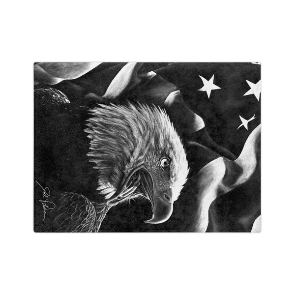 "American Eagle" Velveteen Minky Blanket