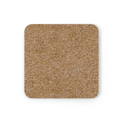 "Defiant" Cork Back Coaster