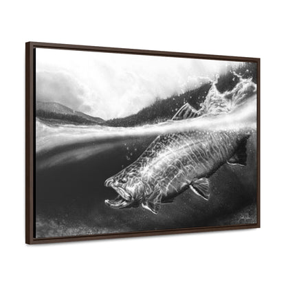 "Brook Trout" Gallery Wrapped/Framed Canvas