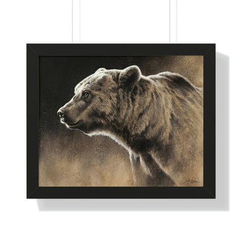 "Grizzly" Framed Paper Print
