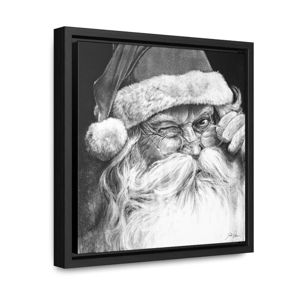 "Ol' Saint Nick" Gallery Wrapped/Framed Canvas