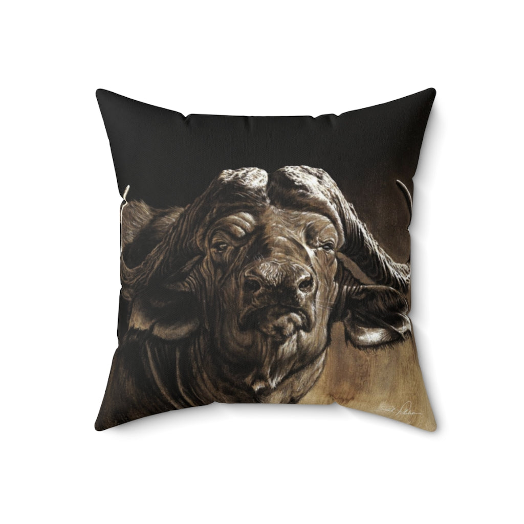 "Debt Collector" Square Pillow