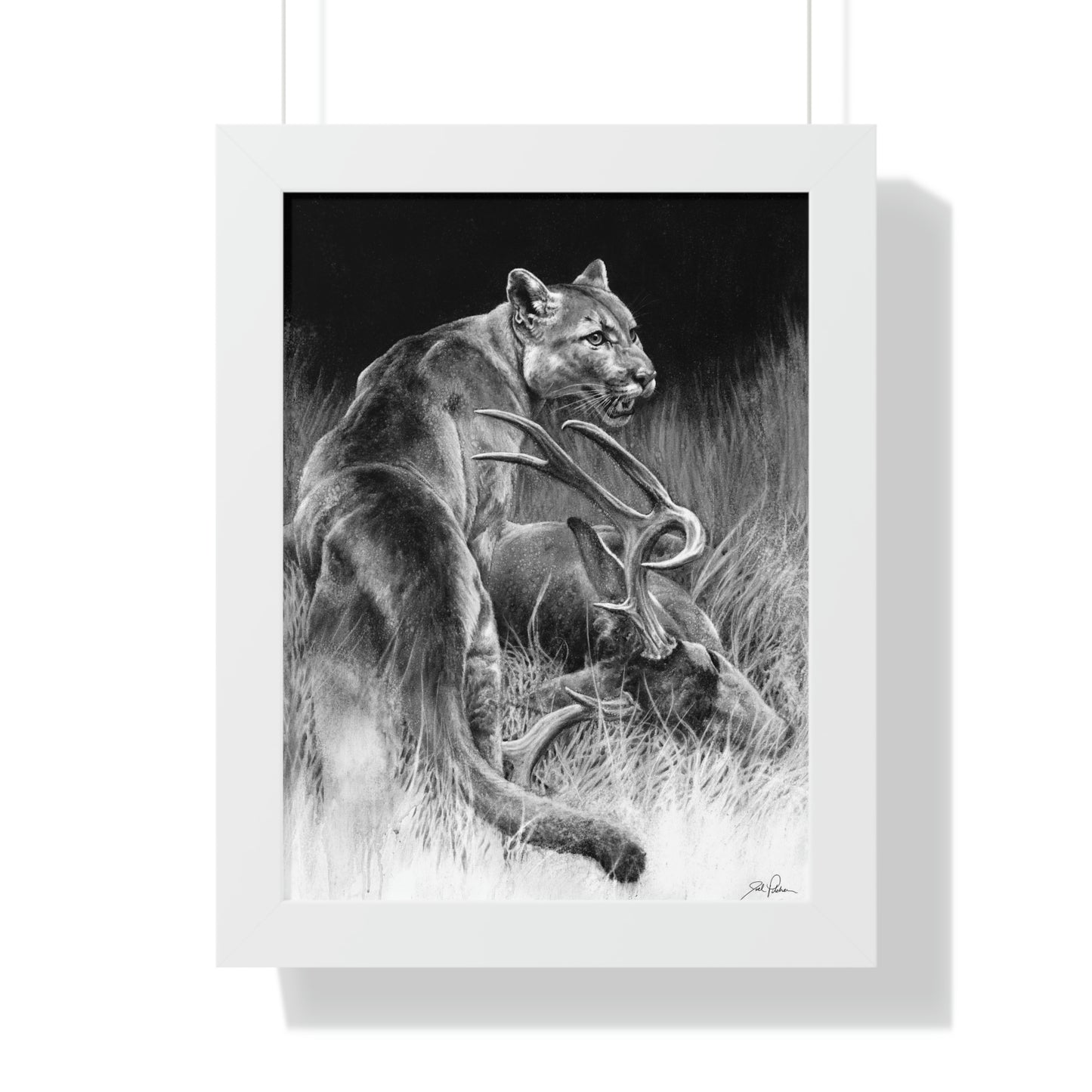 "Food Chain" Framed Paper Print