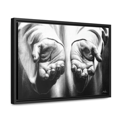 "His Hands" Gallery Wrapped/Framed Canvas