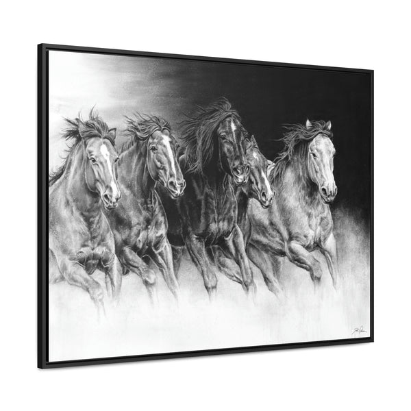 "Wild Bunch" Gallery Wrapped/Framed Canvas