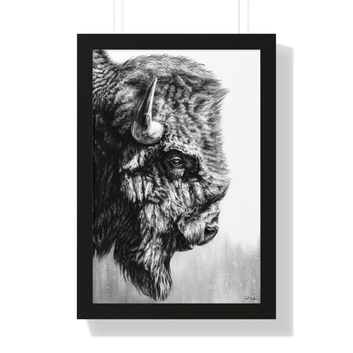 "Headstrong" Framed Paper Print