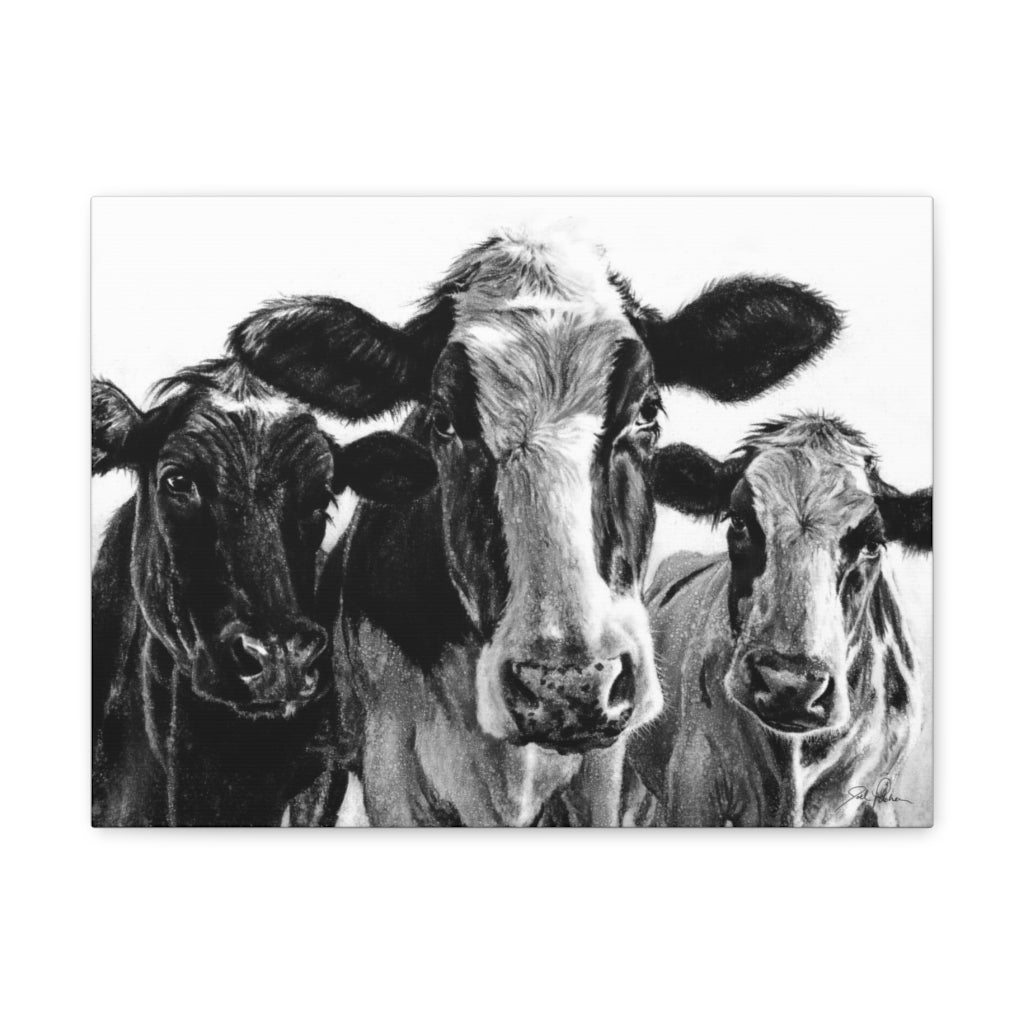 "Milk Maids" Gallery Wrapped Canvas