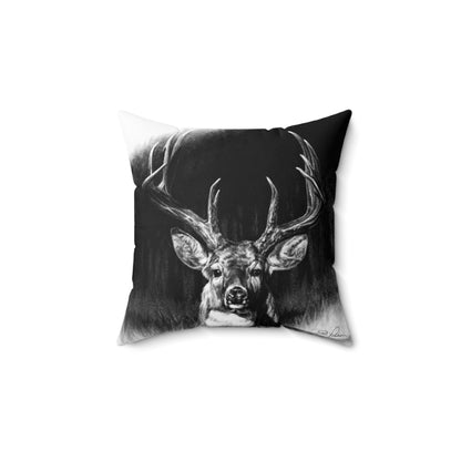 "Whitetail" Square Pillow