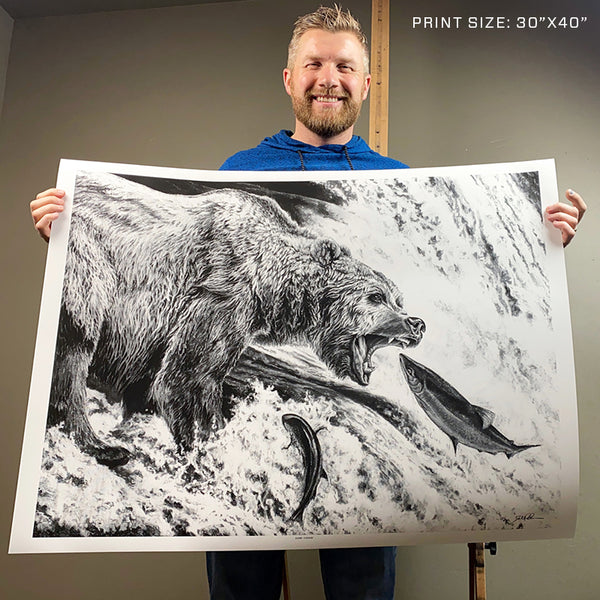 "Gone Fishin'" Print