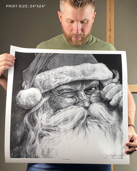 "Ol' Saint Nick" Print