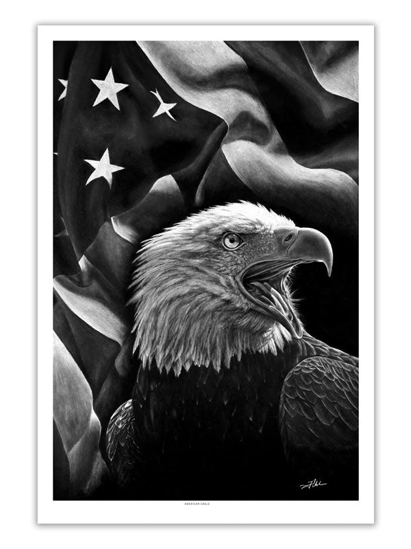 "American Eagle" Print