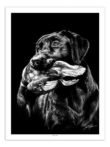 "Good Dog" Print