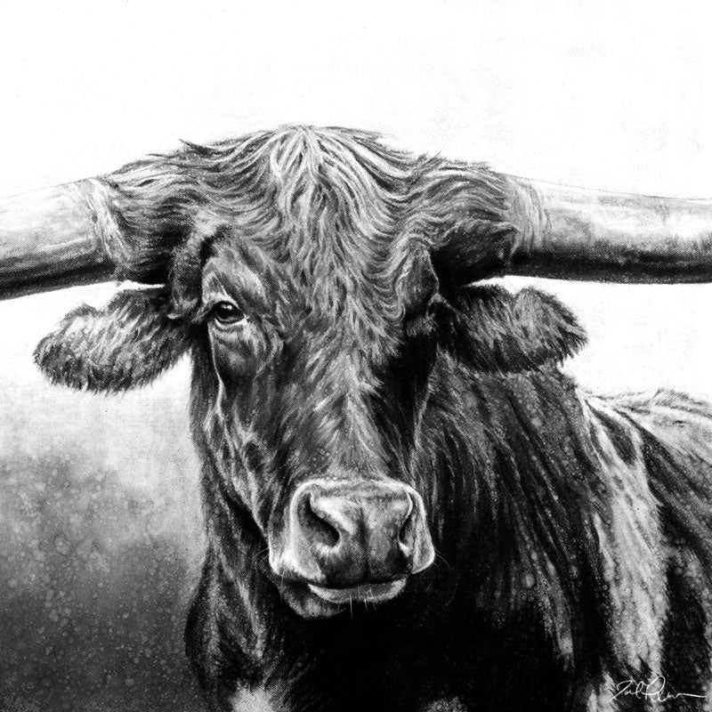 "Longhorn" Print