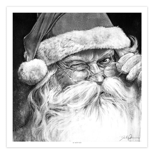 "Ol' Saint Nick" Print