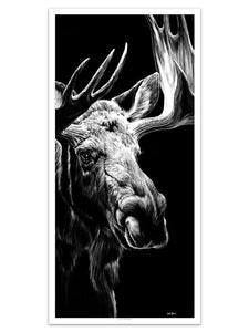 "Triple Crown Moose" Print
