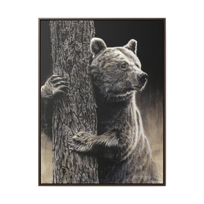 "Bear Hug" Gallery Wrapped/Framed Canvas