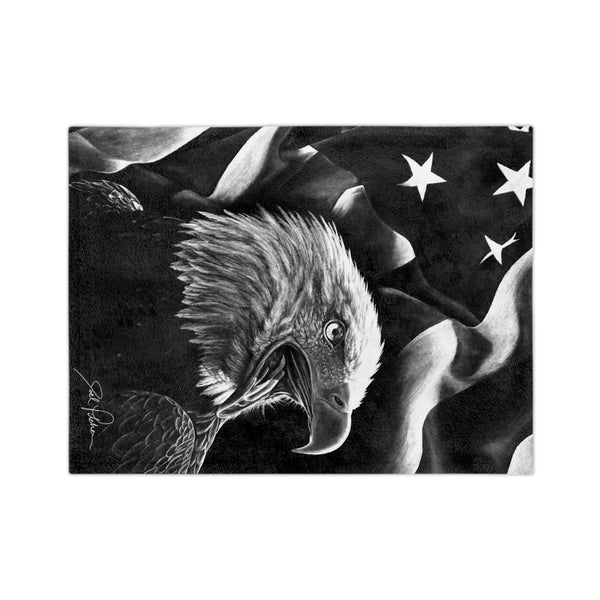"American Eagle" Velveteen Minky Blanket