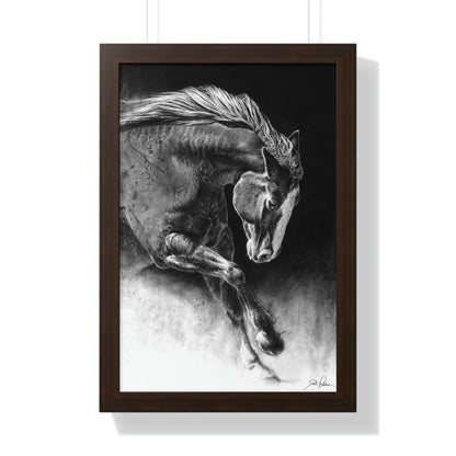 "Unbridled" Framed Paper Print