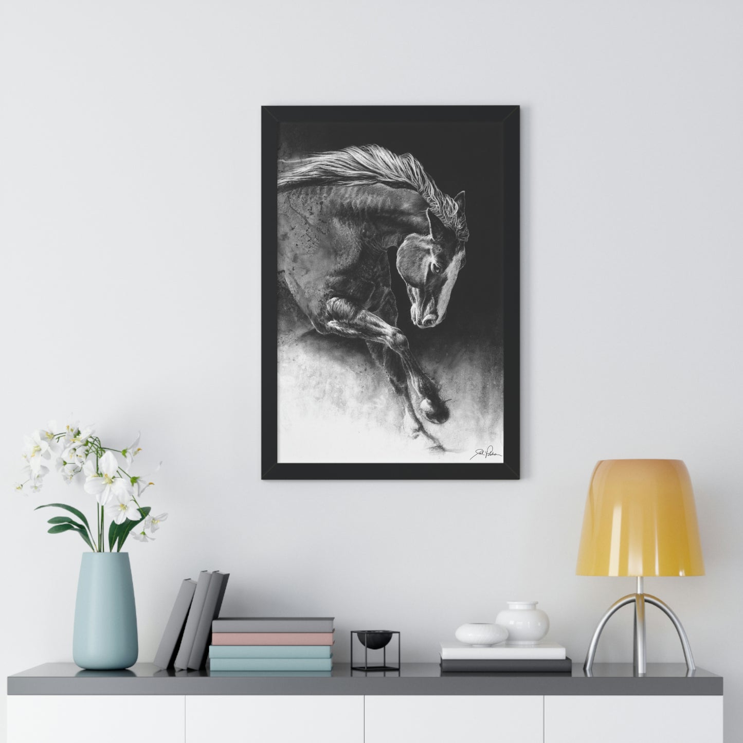 "Unbridled" Framed Paper Print