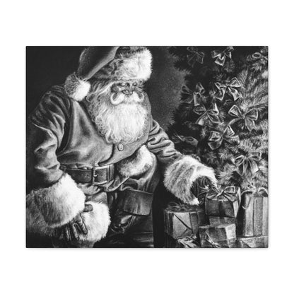 "Secret Santa" Gallery Wrapped Canvas