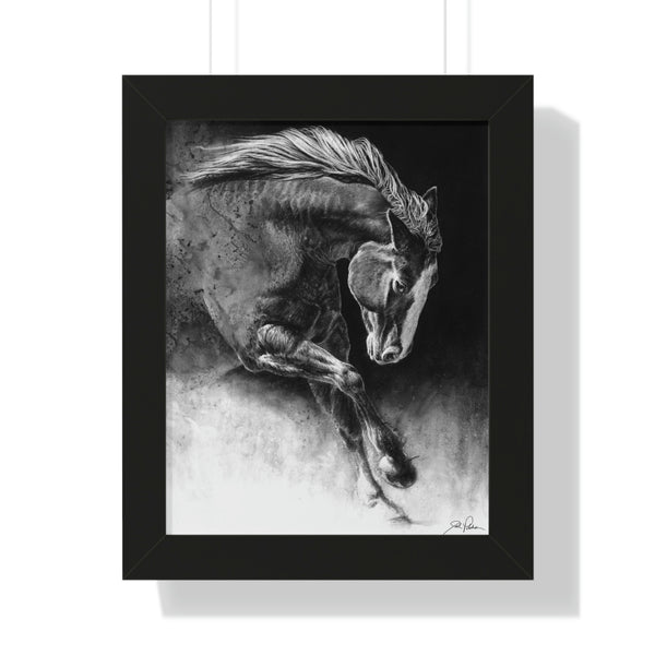 "Unbridled" Framed Paper Print