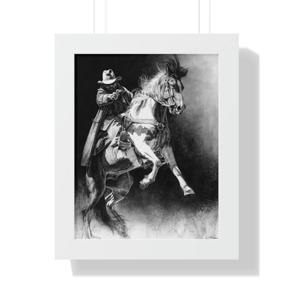 "Rough Rider" Framed Paper Print