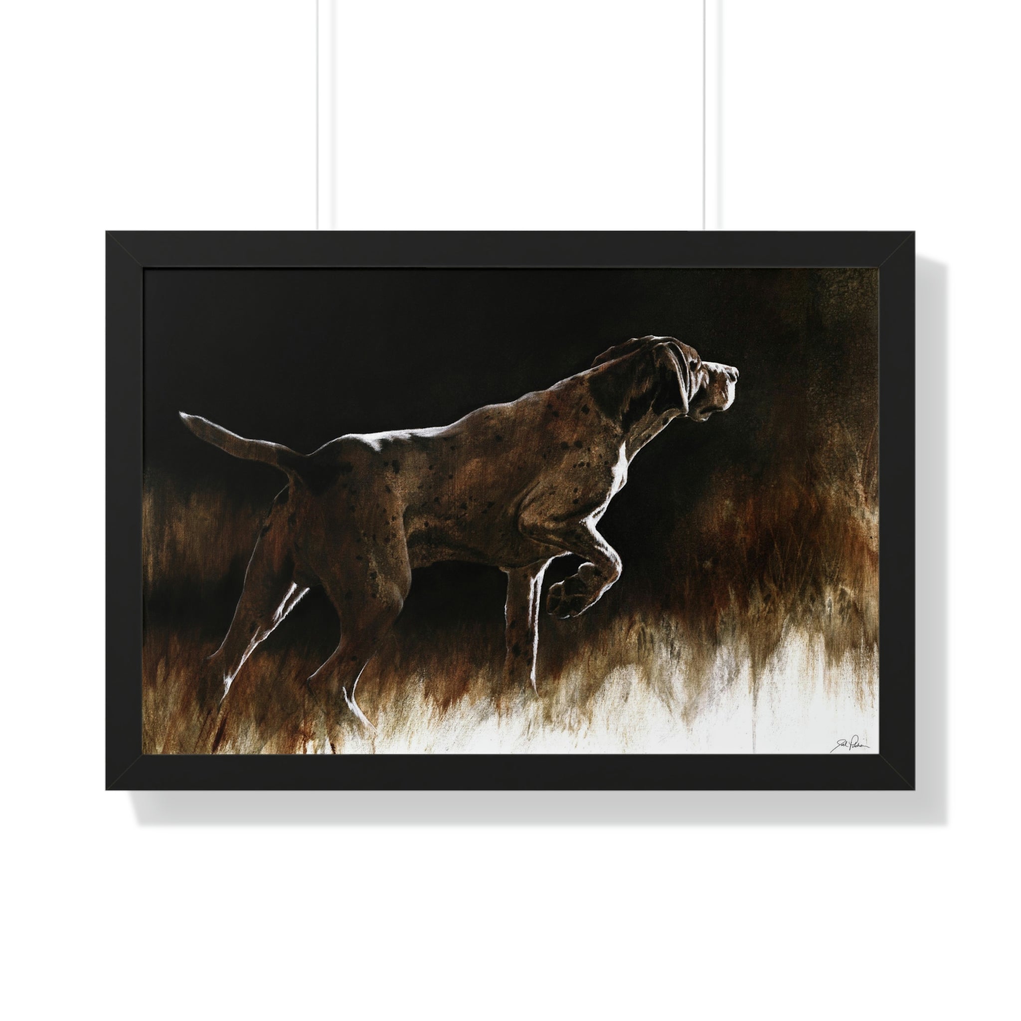 "On Point" Framed Paper Print