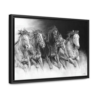 "Wild Bunch" Gallery Wrapped/Framed Canvas