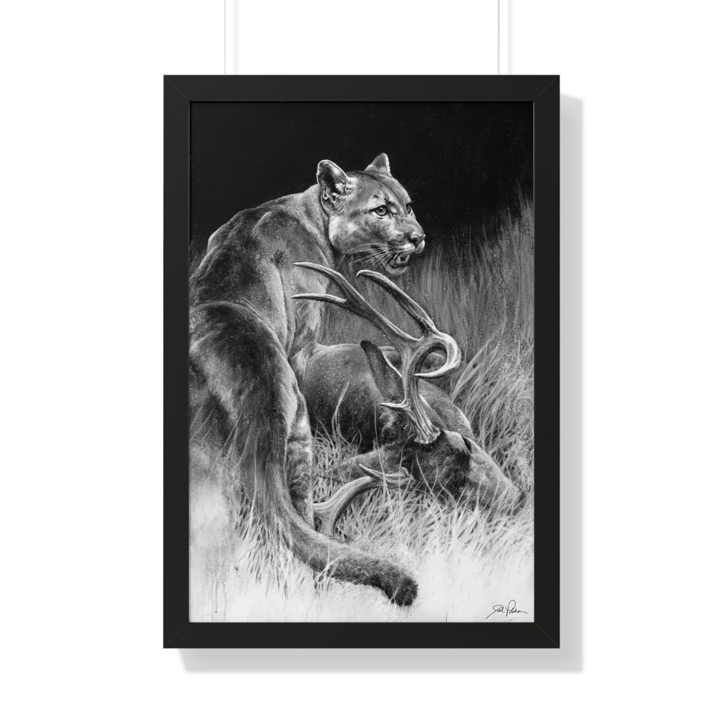 "Food Chain" Framed Paper Print