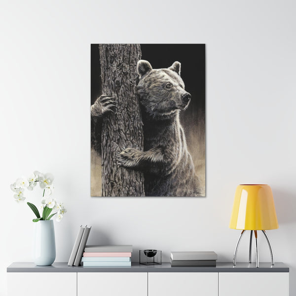 "Bear Hug" Gallery Wrapped Canvas