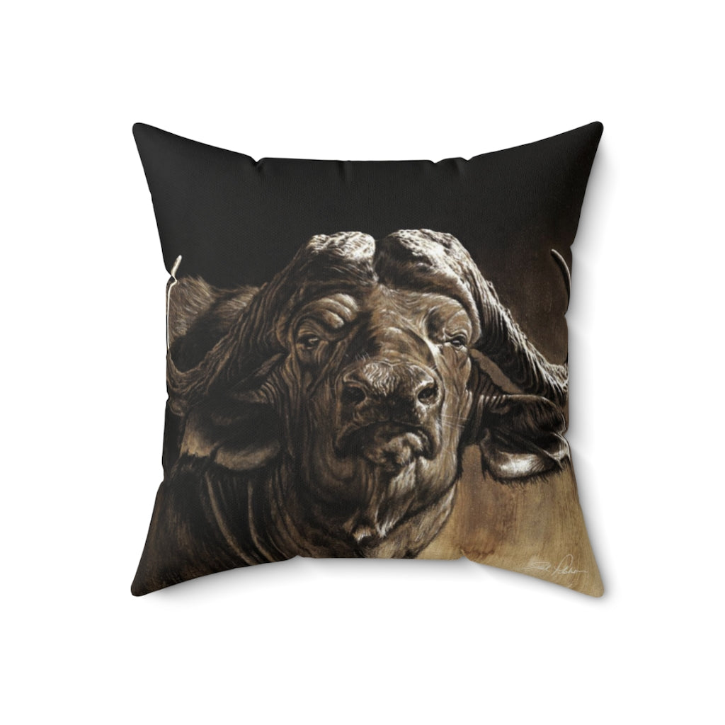 "Debt Collector" Square Pillow