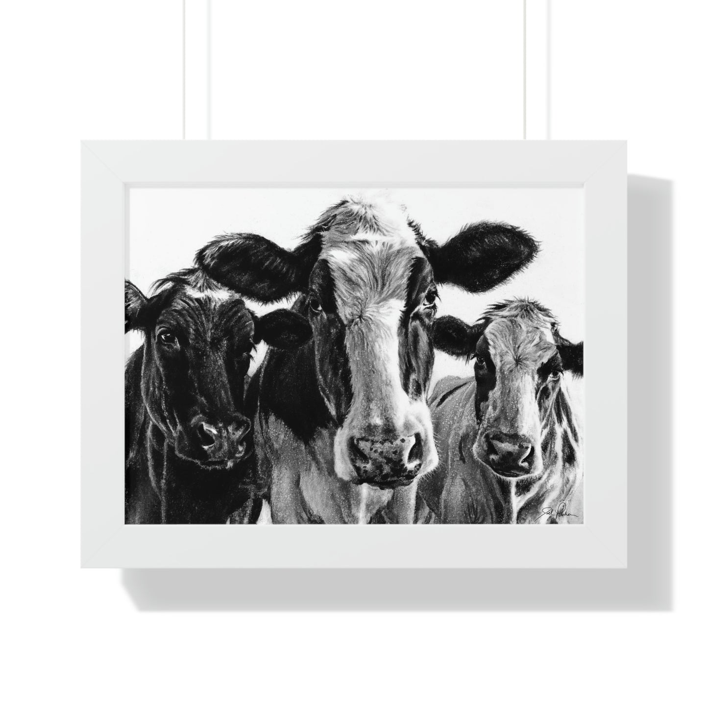 "Milk Maids" Framed Paper Print