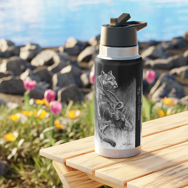 "Food Chain" 32oz Stainless Steel Bottle