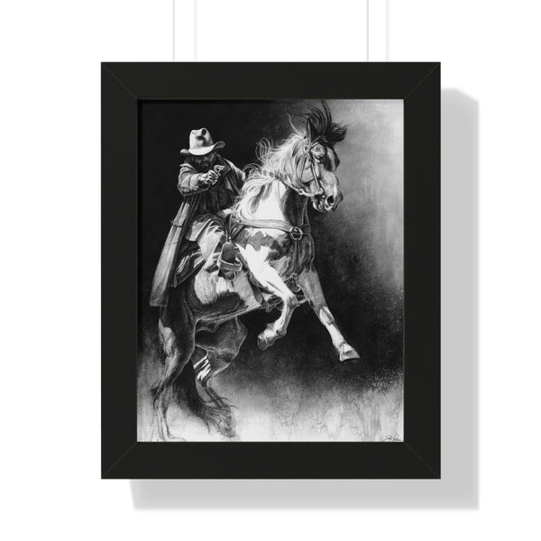 "Rough Rider" Framed Paper Print