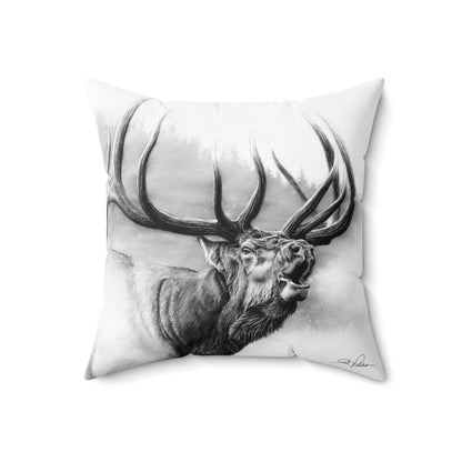 "Rocky Mountain King" Square Pillow