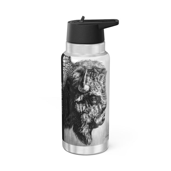 "Headstrong" 32oz Stainless Steel Bottle