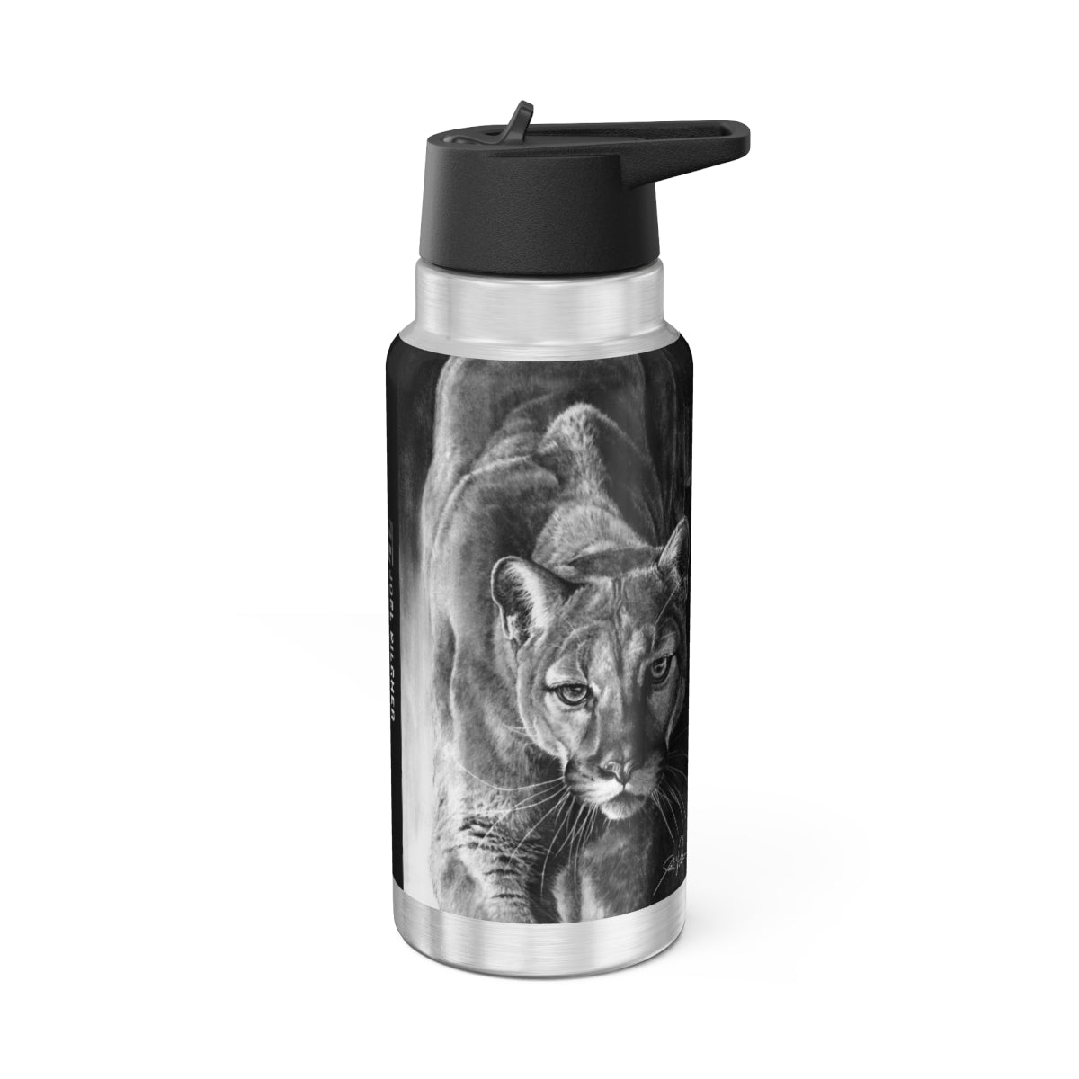 "Watcher in the Woods" 32oz Stainless Steel Bottle