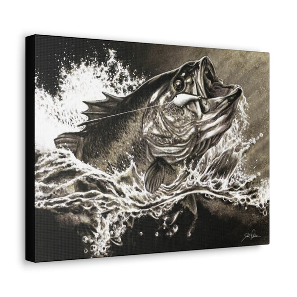 "Hooked" Gallery Wrapped Canvas